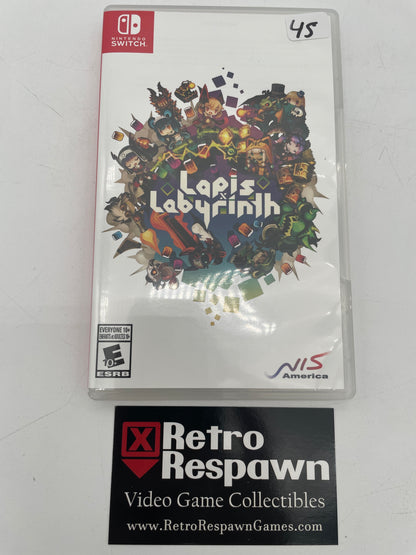 Lapis x Labyrinth - Nintendo Switch (Complete)