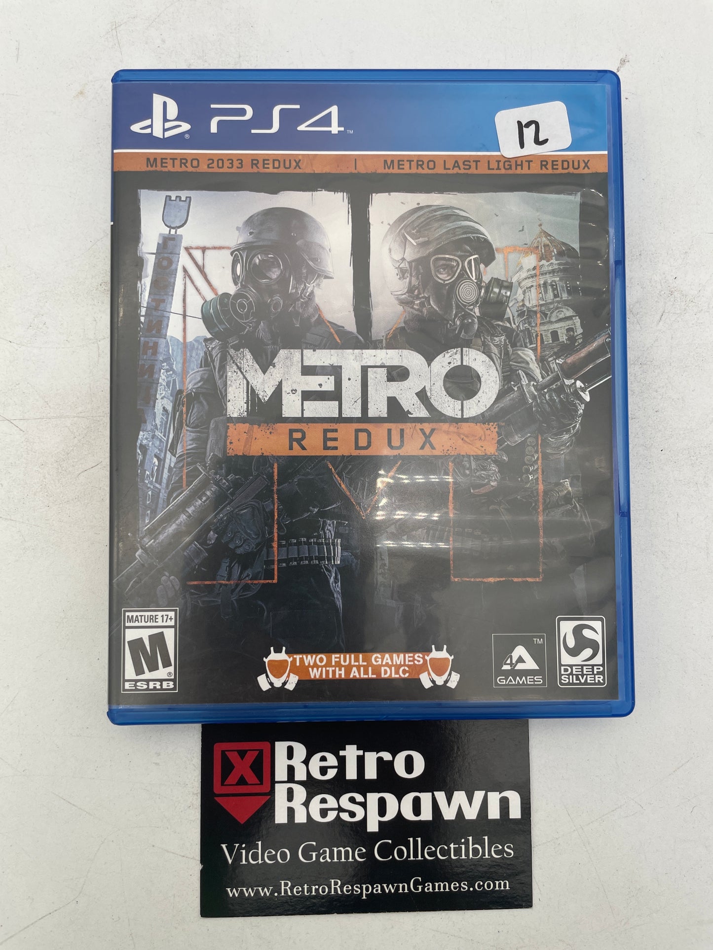 Metro Redux - Playstation 4 (Complete)