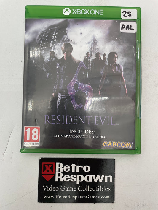 Resident Evil 6  PAL- Xbox One (Complete)