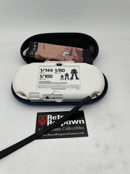 Modded Gundam Vita Console - PS Vita (Console, case, Charger)