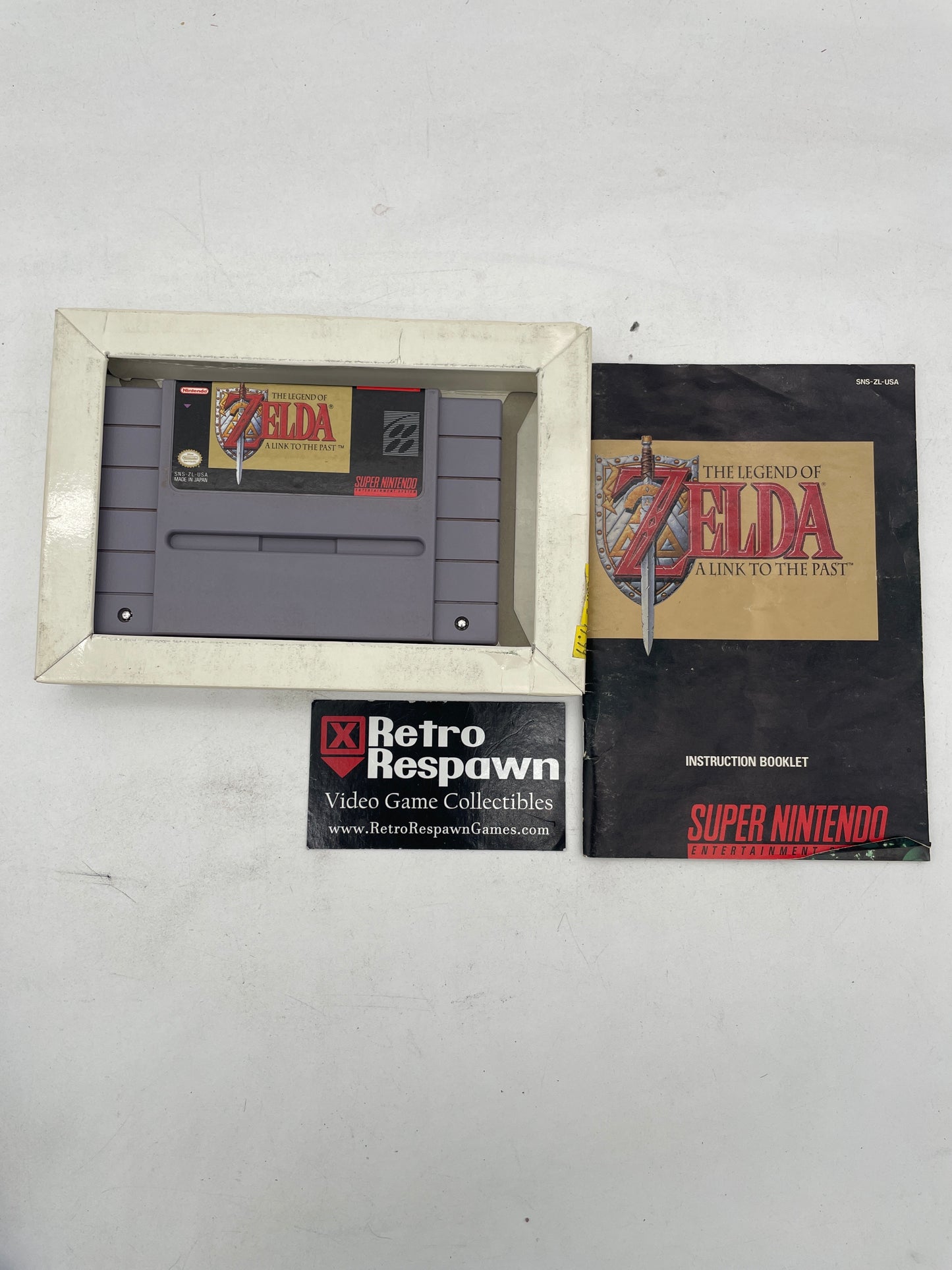 Zelda Link to the Past - Super Nintendo (Complete/No Map)