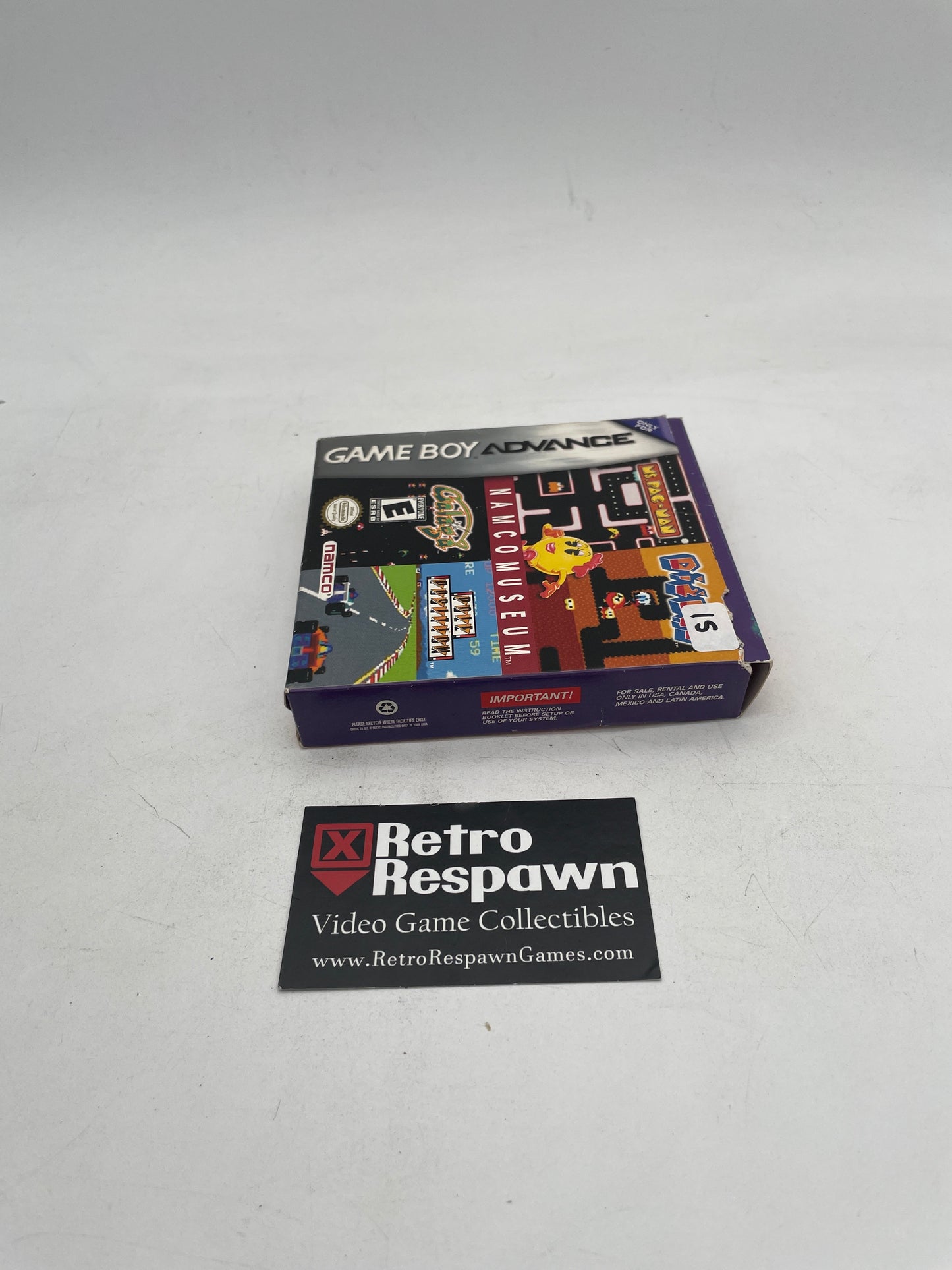 Namco Museum - GameBoy Advance (Complete)