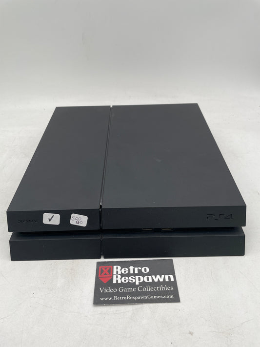 Playstation 4 500GB Black Console - Playstation 4 (Console+Controller+All Wires)
