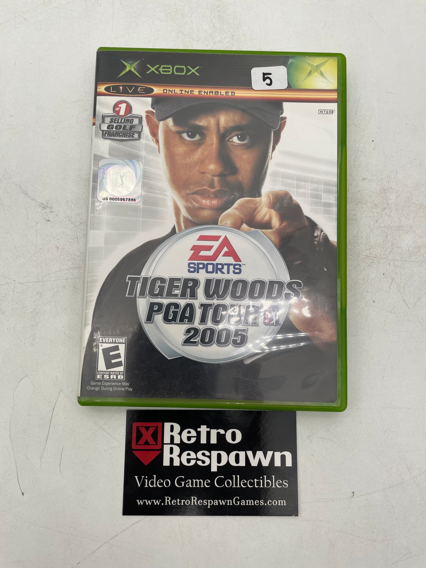 Tiger Woods 2005 - Xbox (Complete)