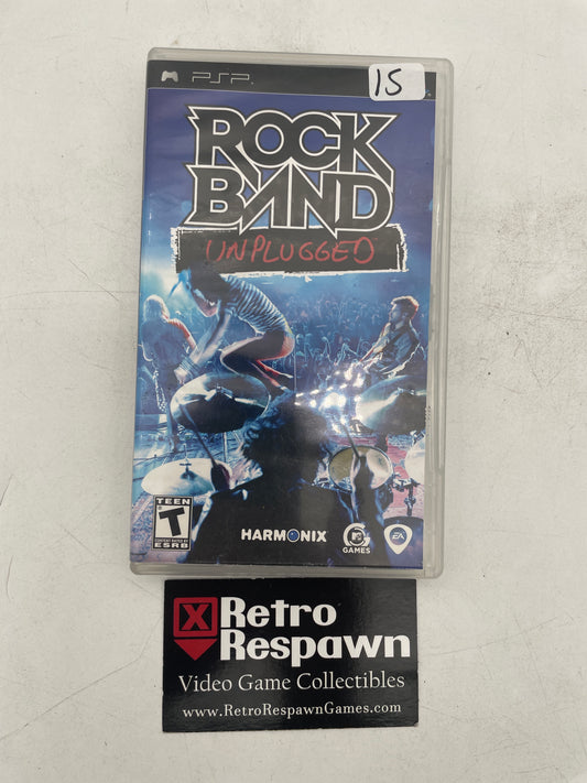 Rock Band Unplugged - PSP (Complete)