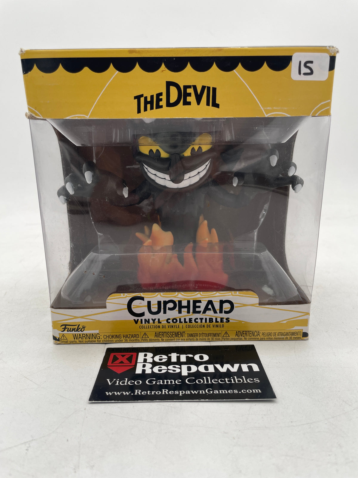 Cuphead Vinyl Collectables The Devil (Complete)
