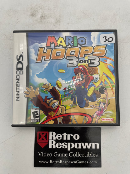 Mario Hoops 3 on 3 - Nintendo DS (Complete)