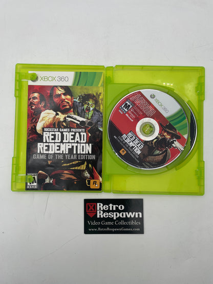 Red Dead Redemption [Game of the Year] - Xbox 360 (Complete)