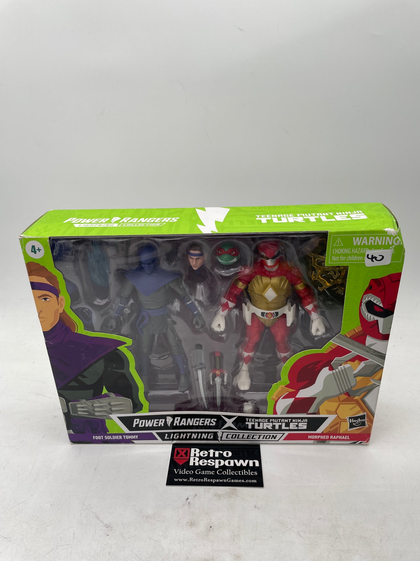 Foot Soldier Tommy/ Morphed Raphael [Power Rangers x Teenage Mutant Ninja Turtles Lightning Collection] (Complete)