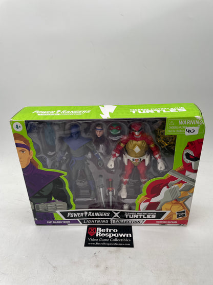 Foot Soldier Tommy/ Morphed Raphael [Power Rangers x Teenage Mutant Ninja Turtles Lightning Collection] (Complete)