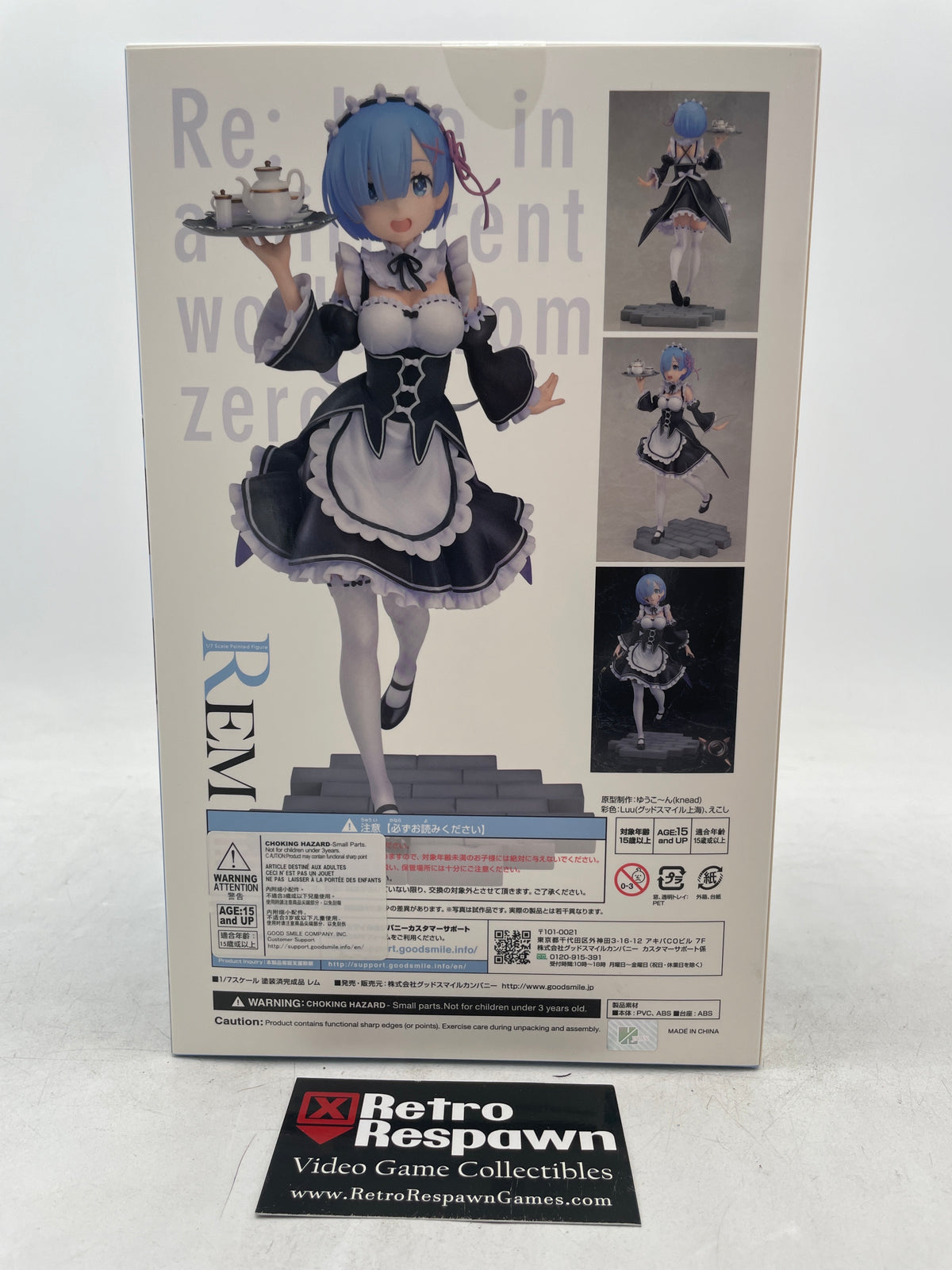REM 1/7 Scale Pre Painted Figure - GoodSmile Company (Sealed)