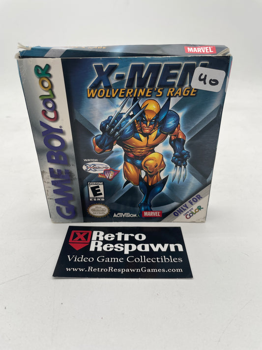 X-men Wolverines Rage - GameBoy Color (Complete)