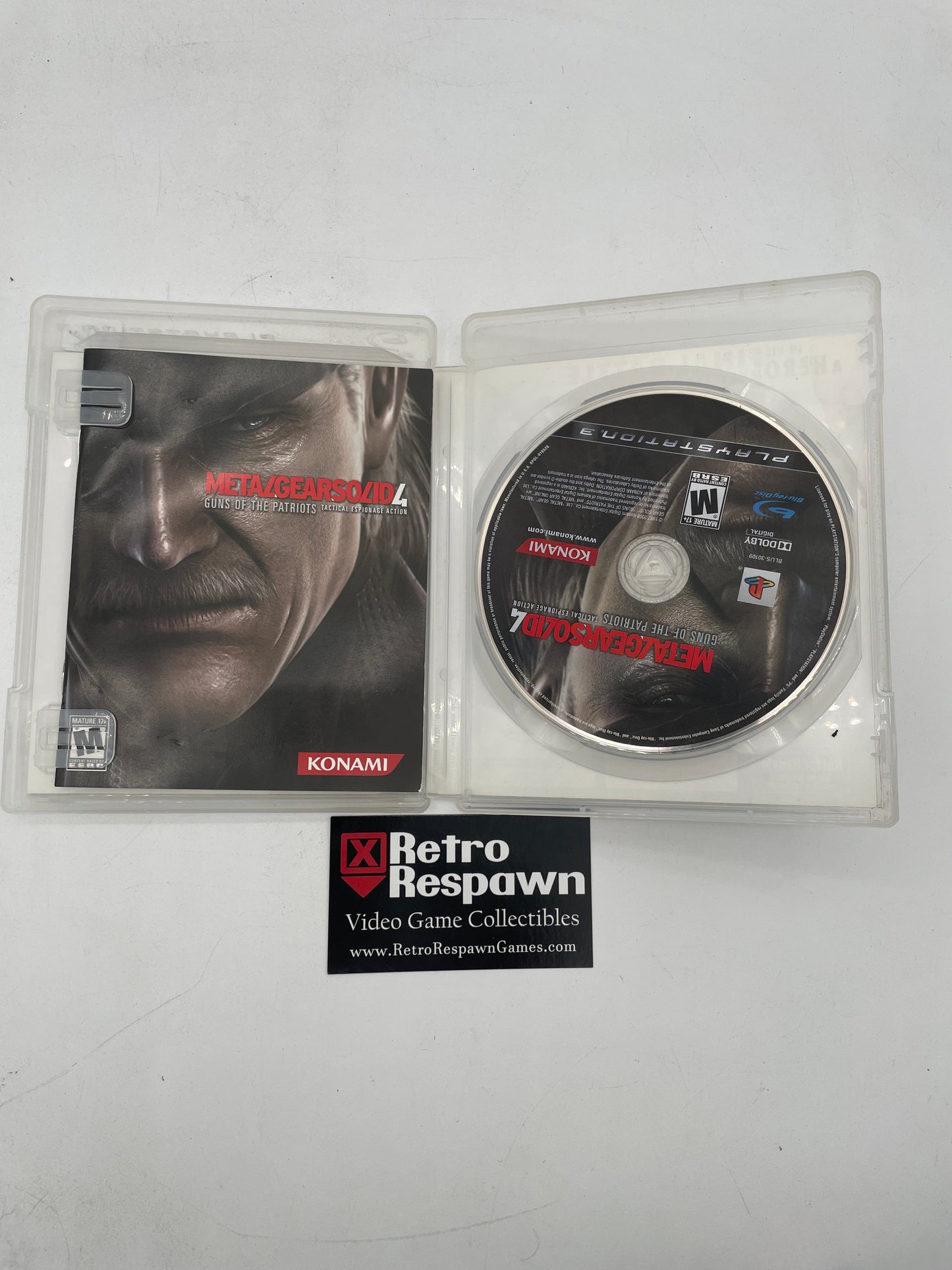 Metal Gear Solid 4 Guns of the Patriots [Limited Edition] - Playstation 3 (Complete)