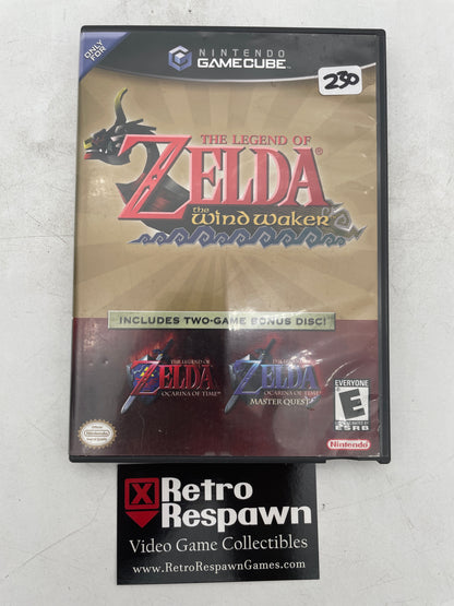 Zelda Wind Waker & Ocarina Master Quest - Gamecube (Complete)