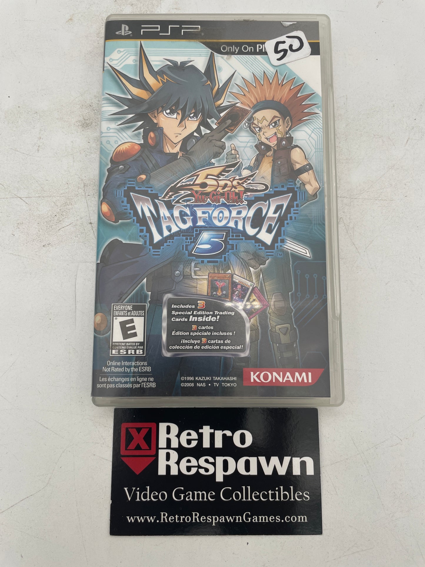Yu-Gi-Oh 5D's Tag Force 5 - PSP (Complete)