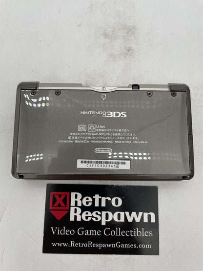 (Modded) Nintendo 3DS Black - JP Nintendo 3DS (Console + Charger)