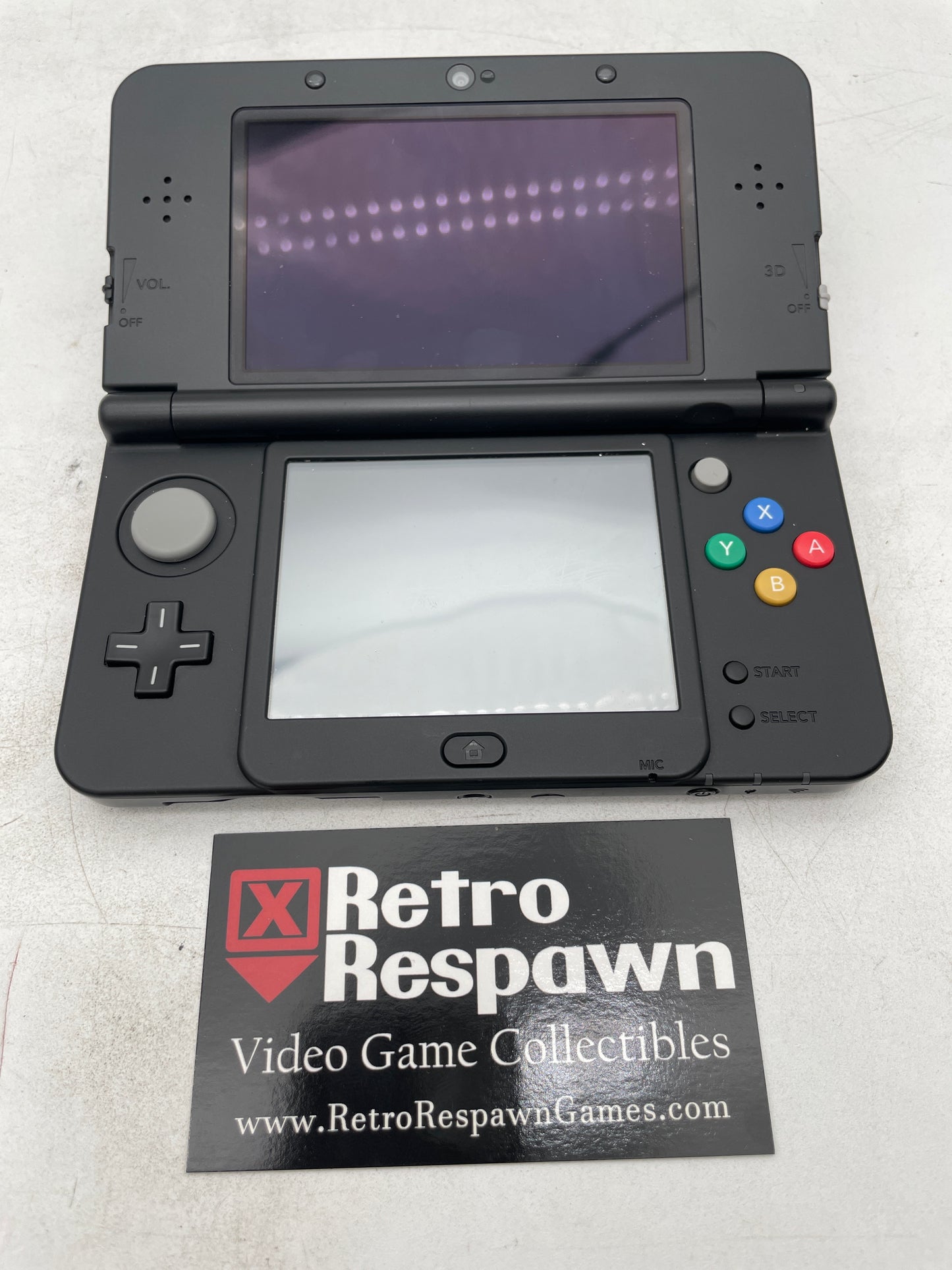 Modden "New" Nintendo 3DS Black - JP Nintendo 3DS (Console + Charger)