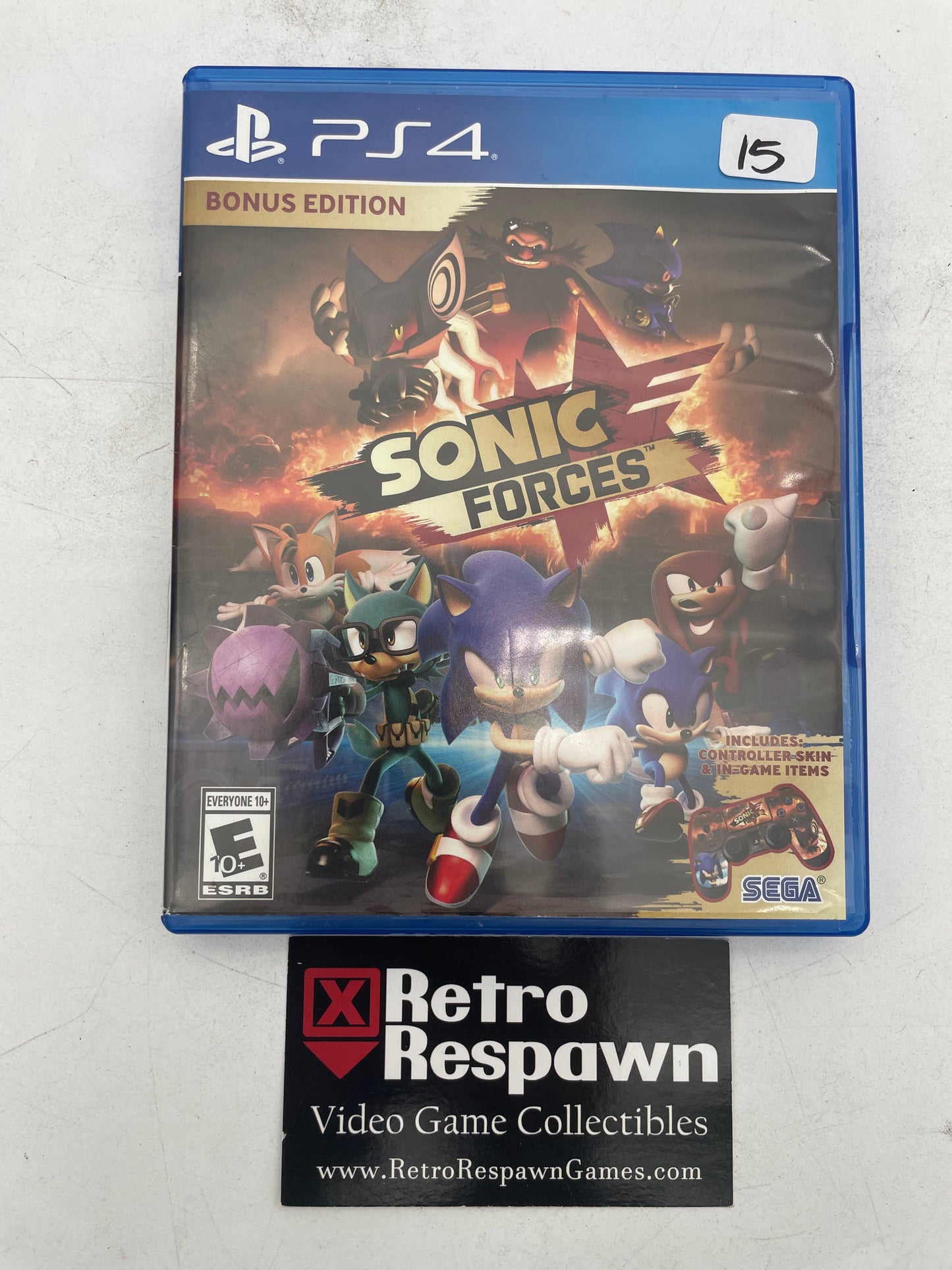 Sonic Forces Bonus Edition - Playstation 4 (No Controller Sleeve)