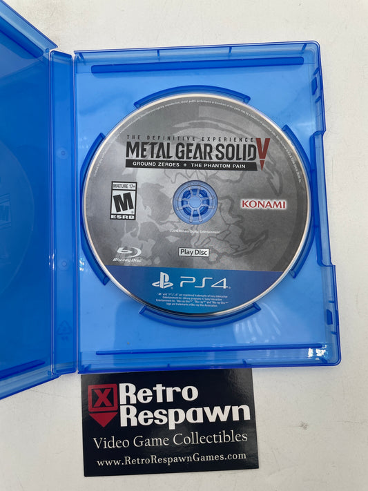 Metal Gear Solid V The Definitive Experience - Playstation 4 (Game Only)