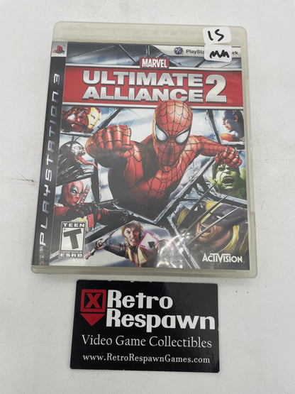 Marvel Ultimate Alliance 2 - Playstation 3 (Missing Manual)