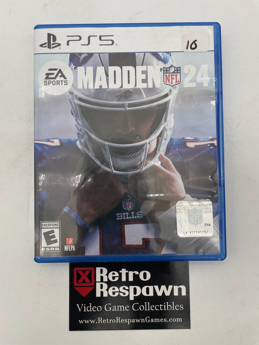 Madden NFL 24 - Playstation 5 (Complete)