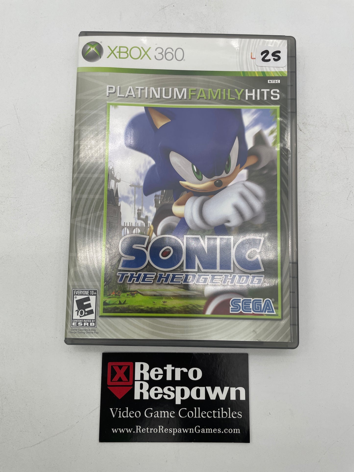 Sonic the Hedgehog [Platinum Family Hits] - Xbox 360 (Complete)