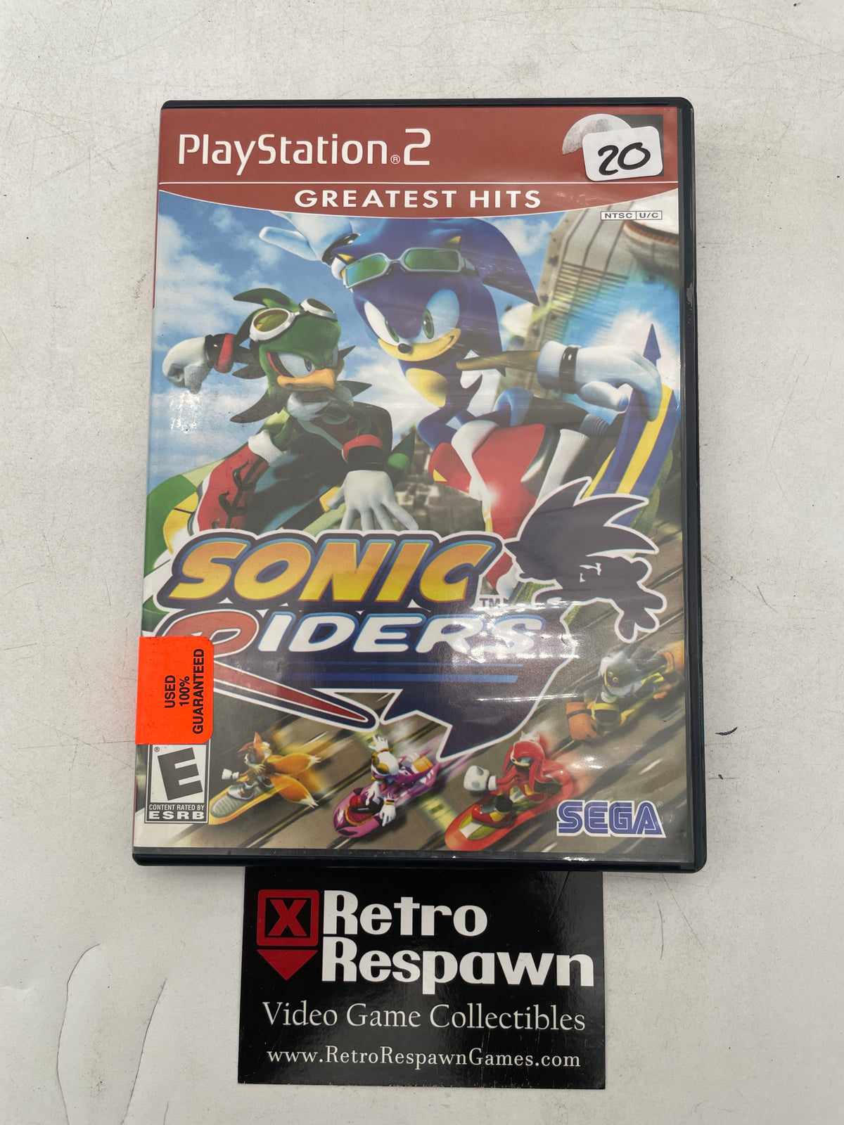 Sonic Riders (Greatest Hits) - Playstation 2 (Complete)