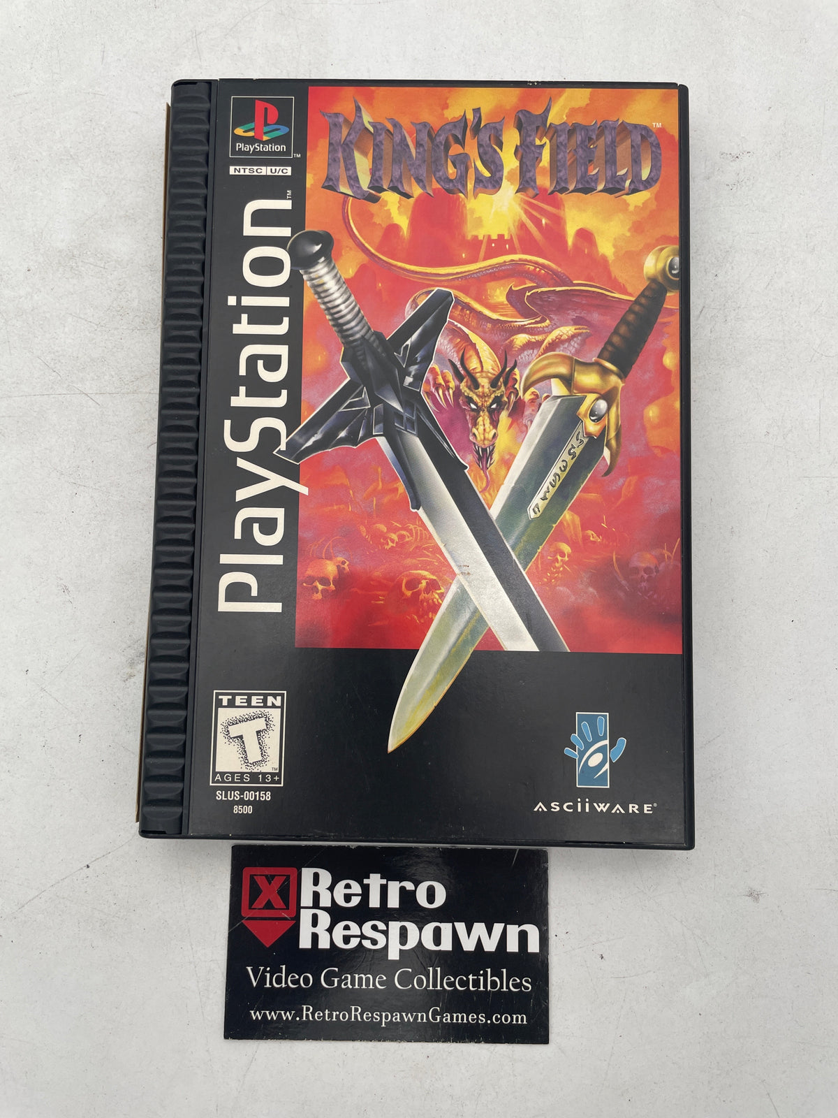 King's Field [Long Box] - Playstation (Complete)
