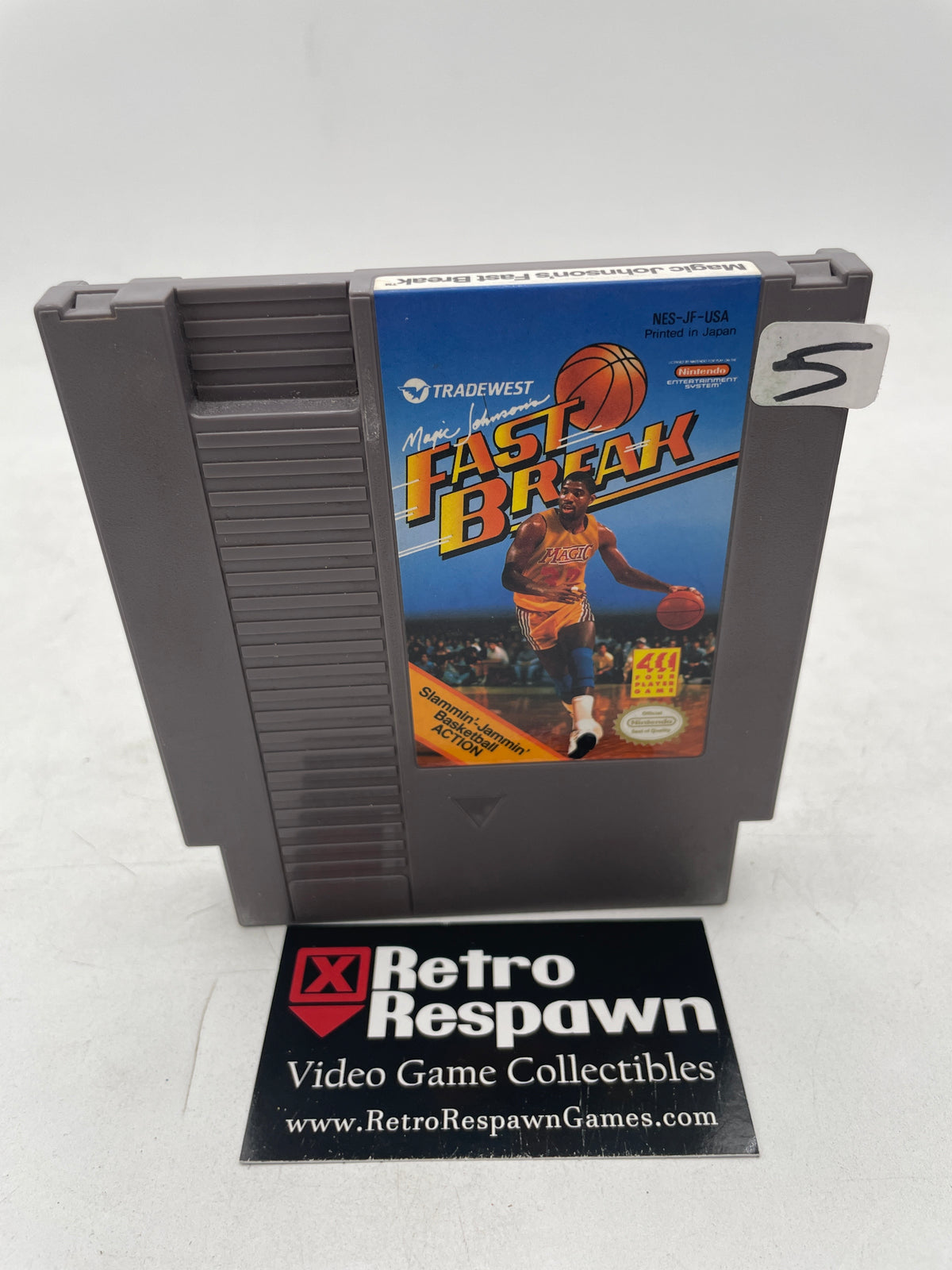 Magic Johnson's Fast Break - NES (Game Only)