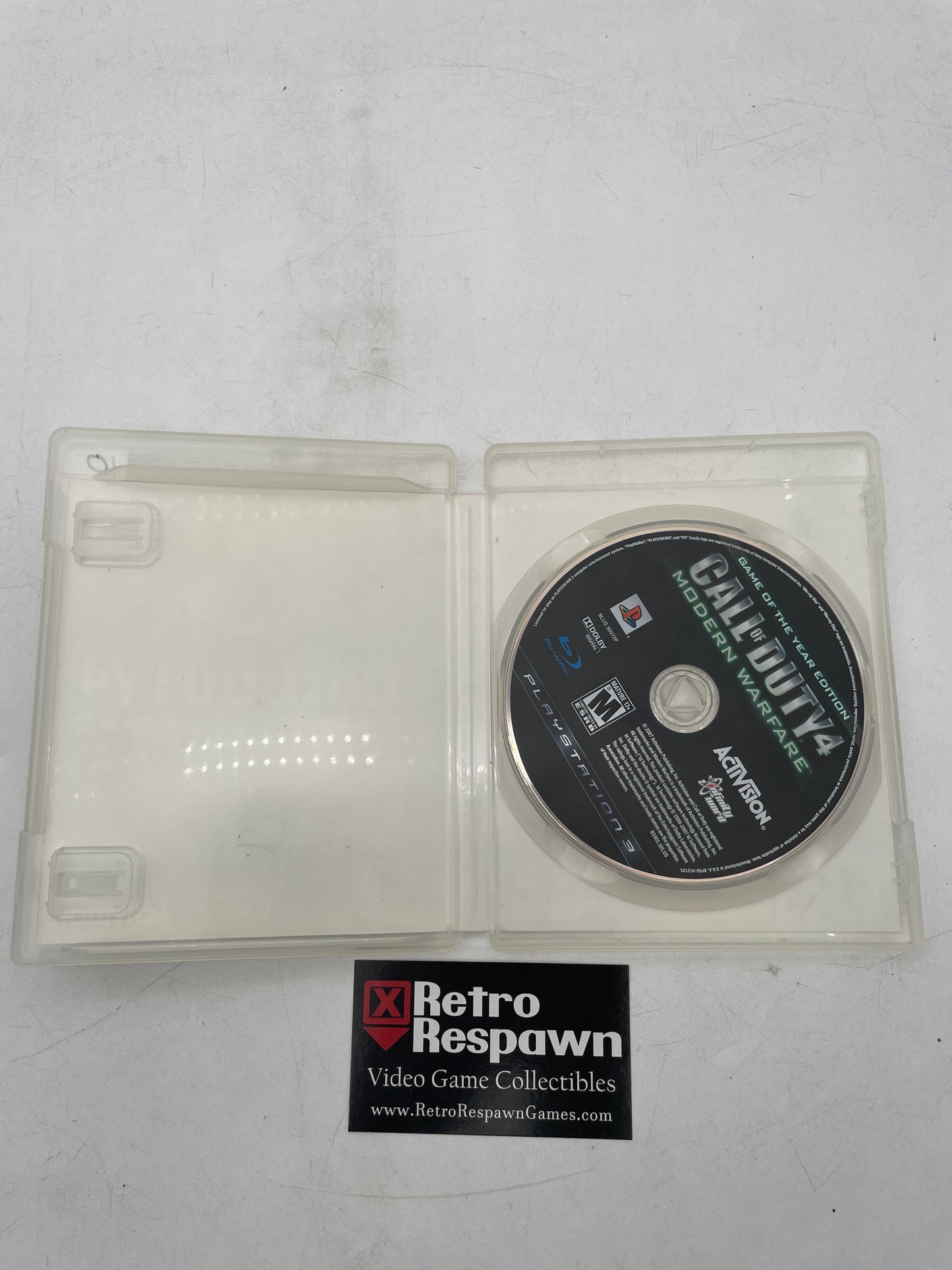Call of Duty 4 Modern Warfare - Playstation 3 (Missing Manual)
