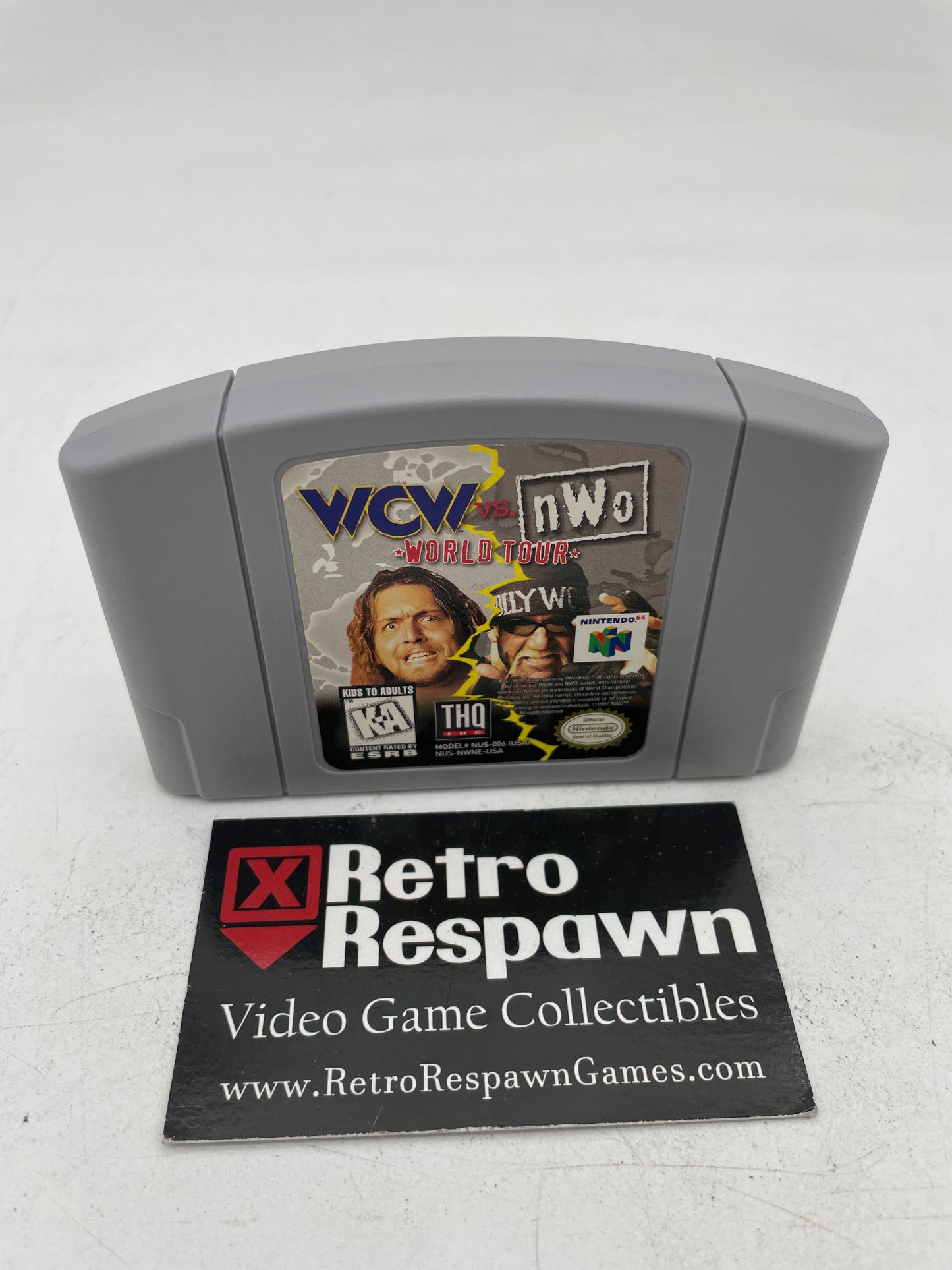 WCW vs NWO World Tour - Nintendo 64 (No Manual)