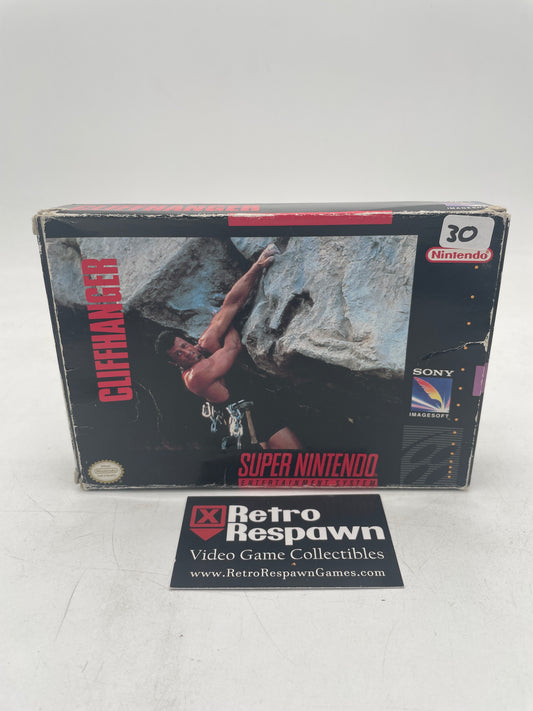 Cliffhanger - Super Nintendo (Complete)