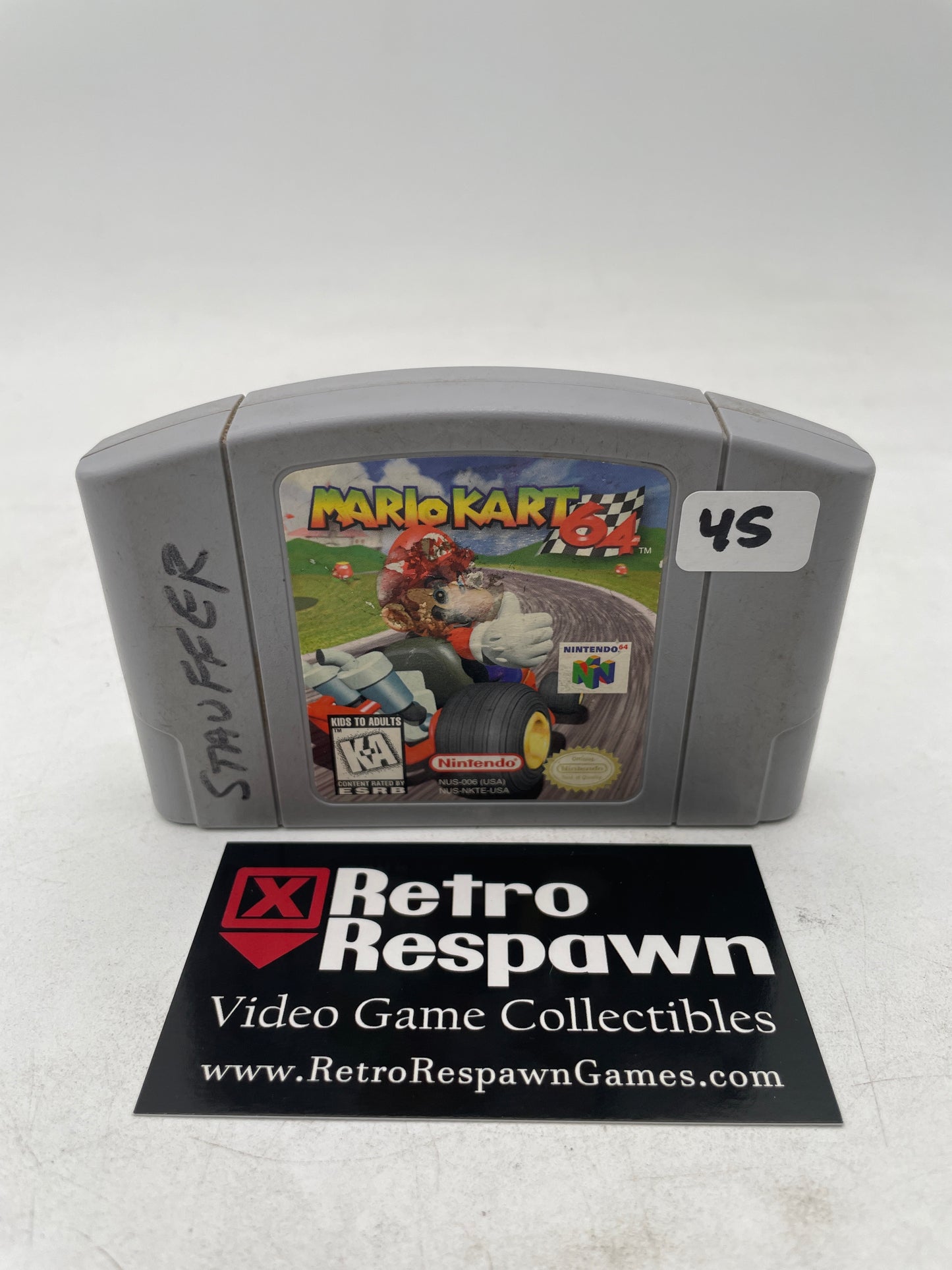 Mario Kart 64 [Worn Label] - Nintendo 64 (Game Only)