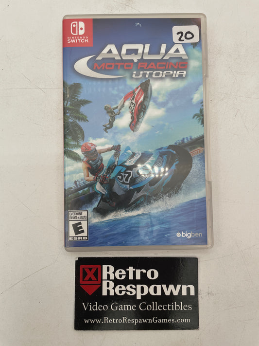 Aqua Moto Racing Utopia - Nintendo Switch (Complete)