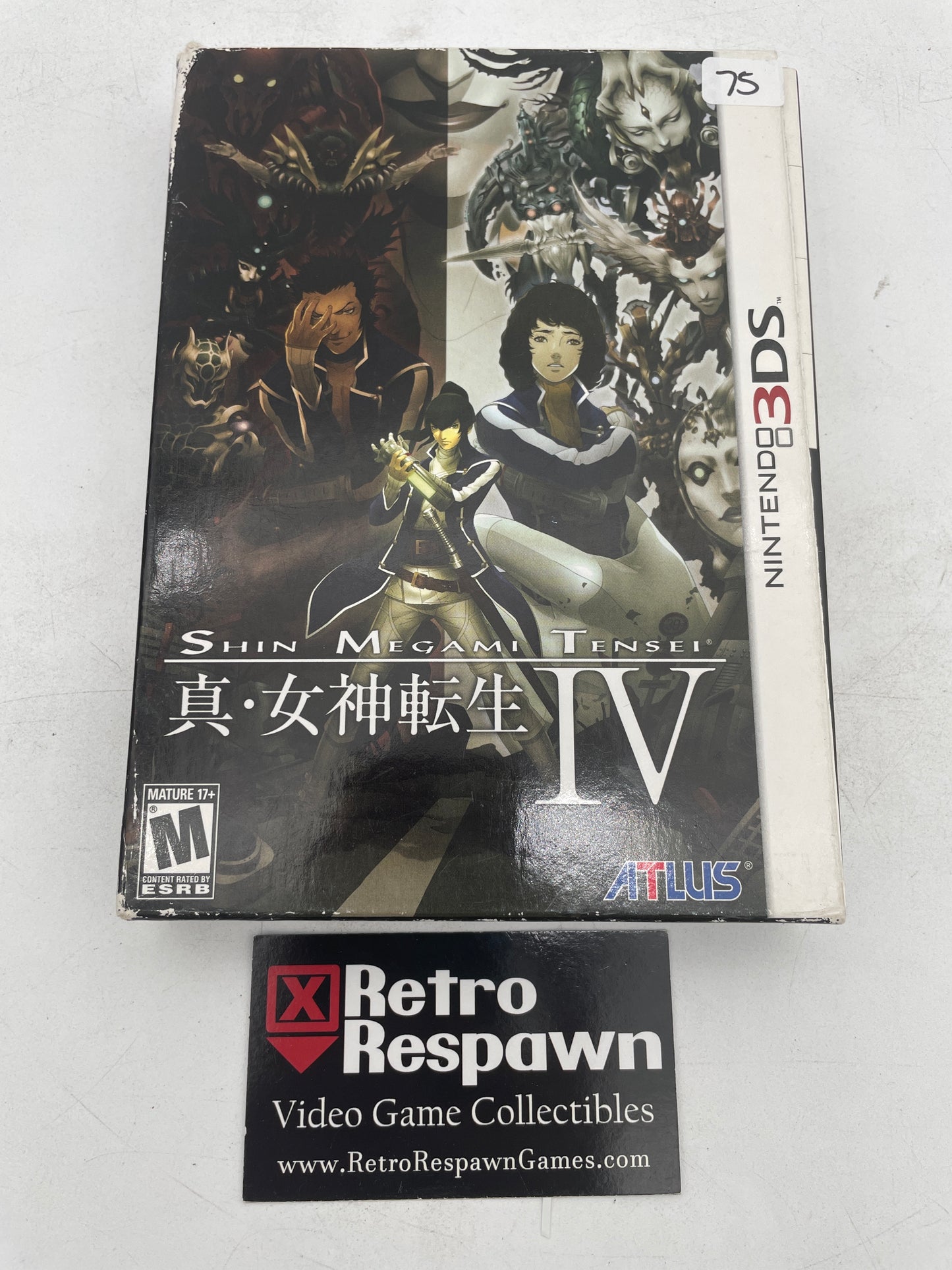 Shin Megami Tensei IV [Limited Edition] - Nintendo 3DS (Complete)
