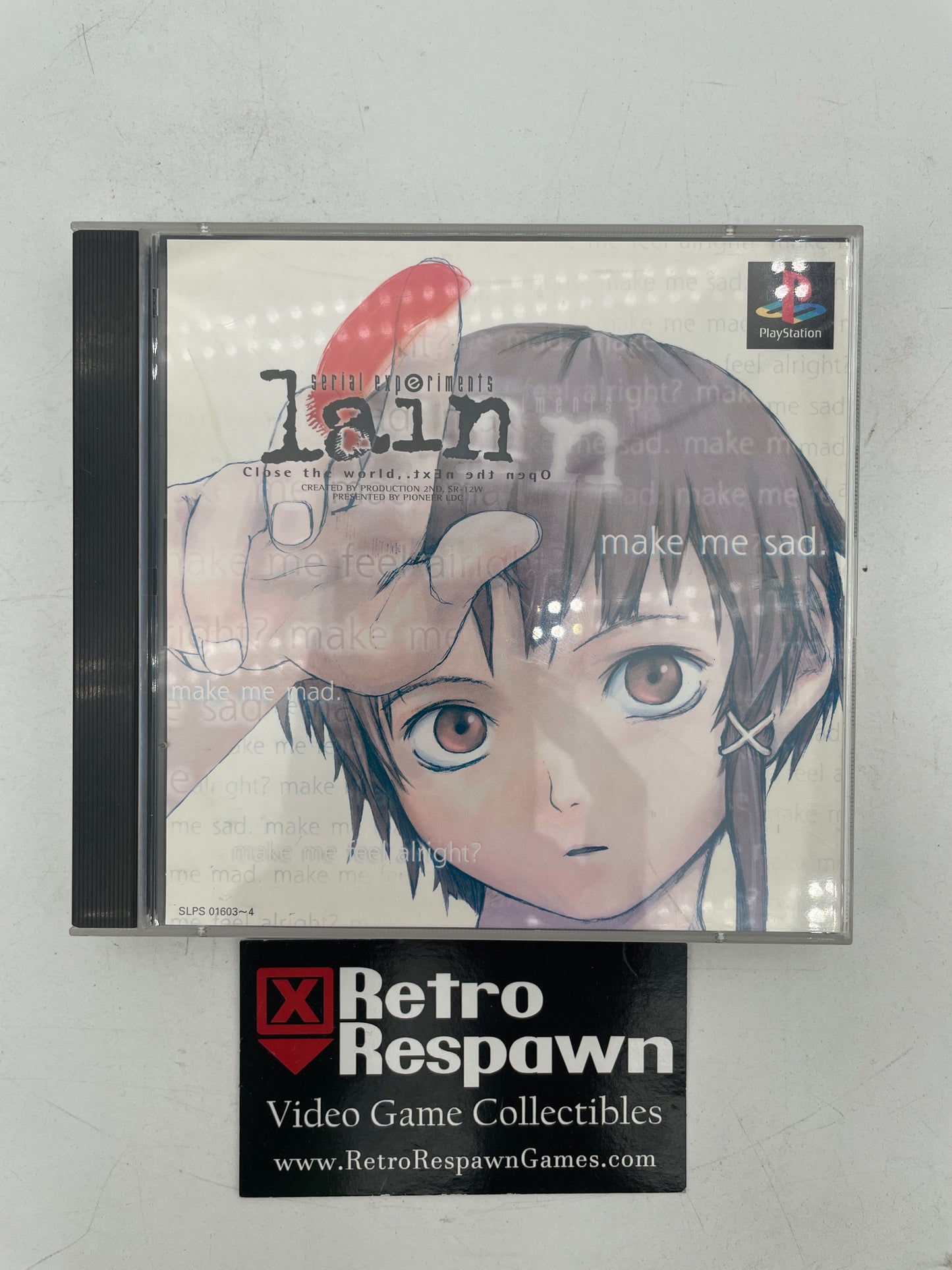 Serial Experiments Lain - JP Playstation (Complete)