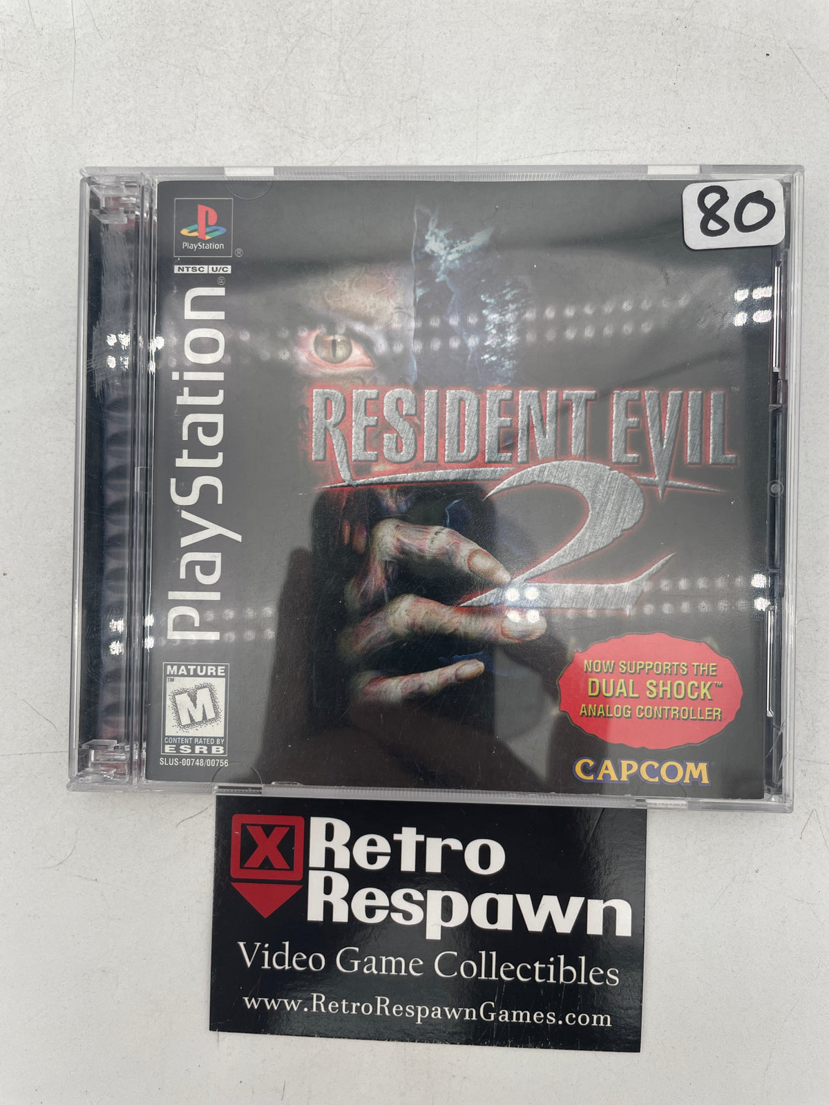Resident Evil 2: Dual Shock Edition - Playstation (Complete)