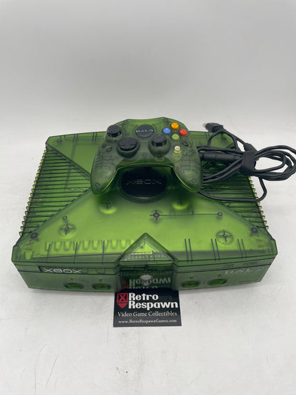 Xbox System [Green Halo Edition] - Xbox (Complete/No Foam)