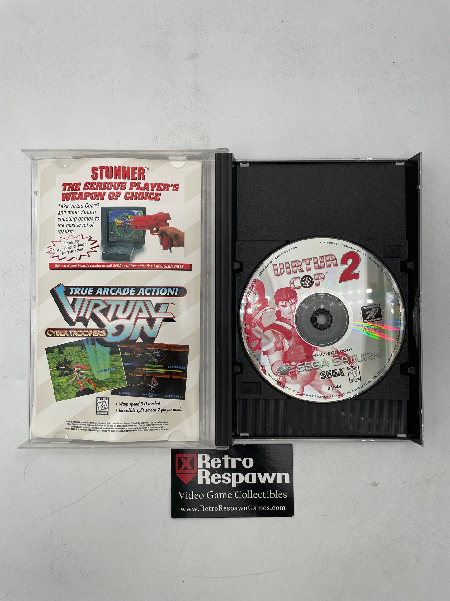 Virtua Cop 2 - Sega Saturn (Complete)