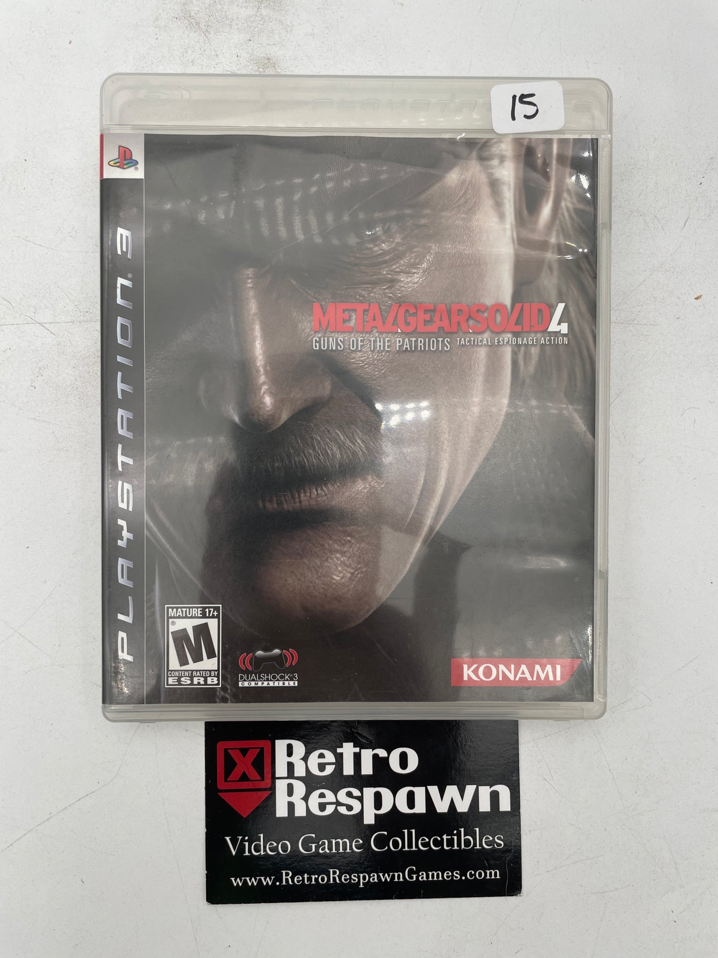 Metal Gear Solid 4 -Playstation 3 (Complete)