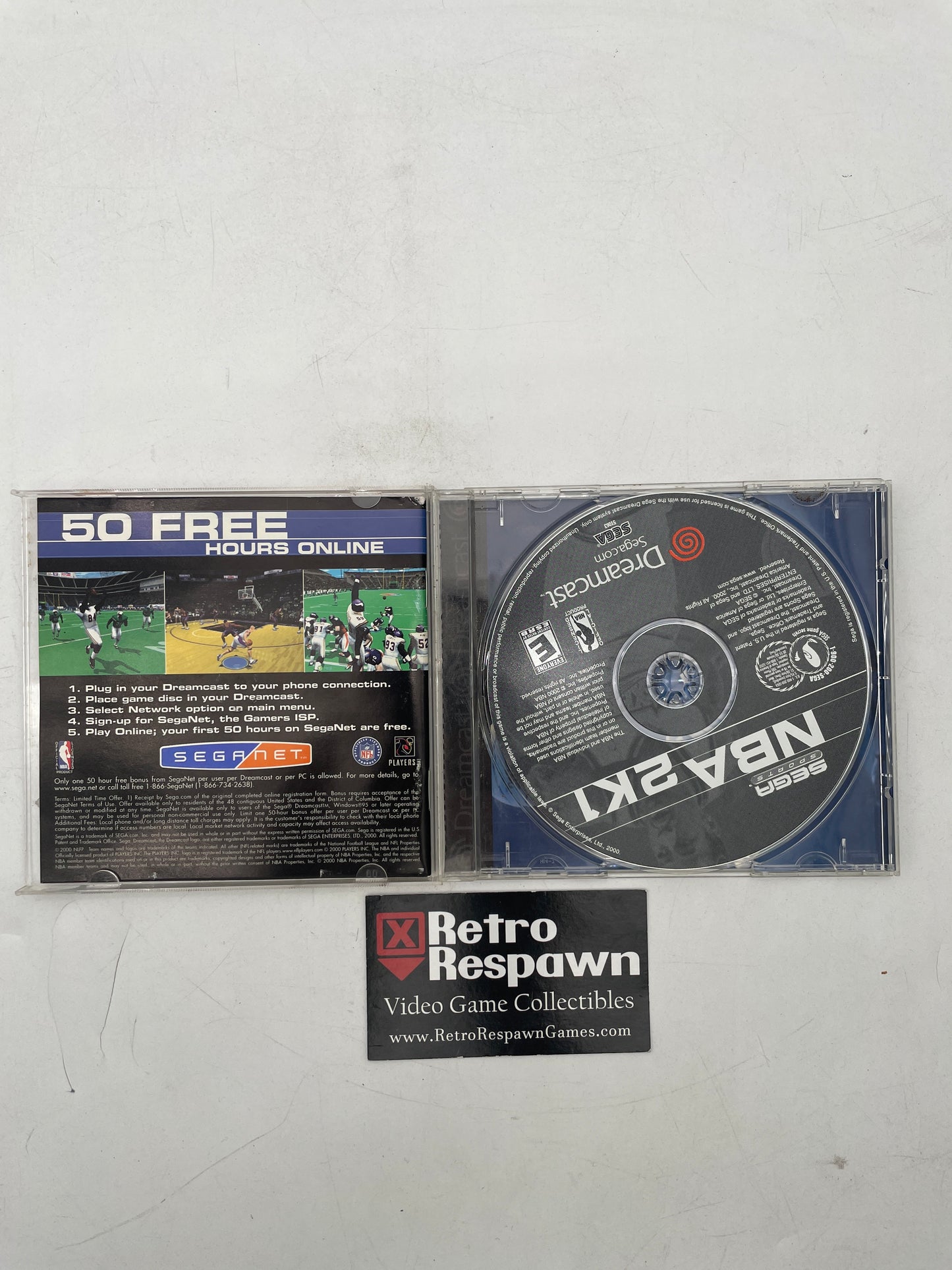 NBA 2K1 - Sega Dreamcast (Complete)