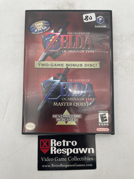 Zelda Ocarina of Time Master Quest - Gamecube (Complete)