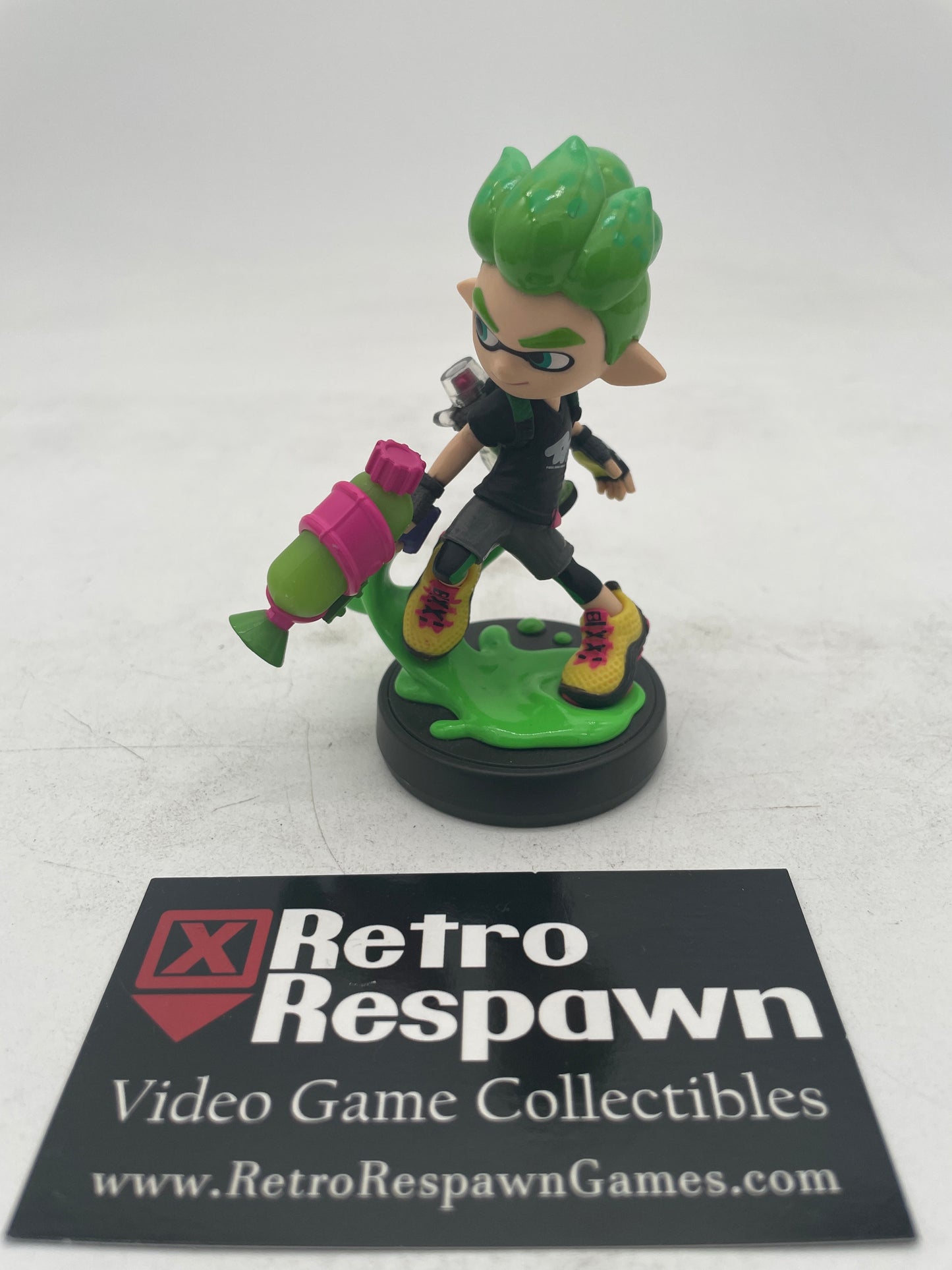 Inkling Boy Green - Amiibo (Loose)