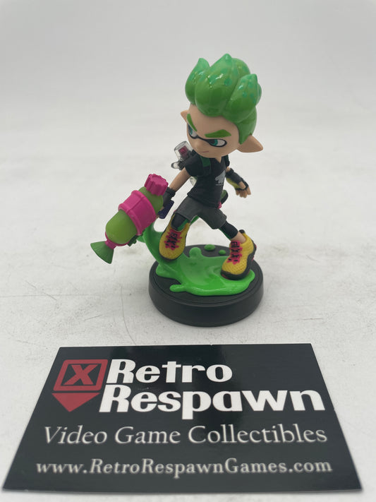 Inkling Boy Green - Amiibo (Loose)