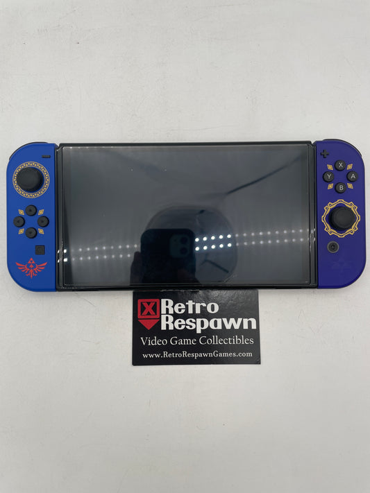 Nintendo Switch OLED [With Skyward Sword  Joy Cons] - Nintendo Switch (Console, Dock,Controller all wires)