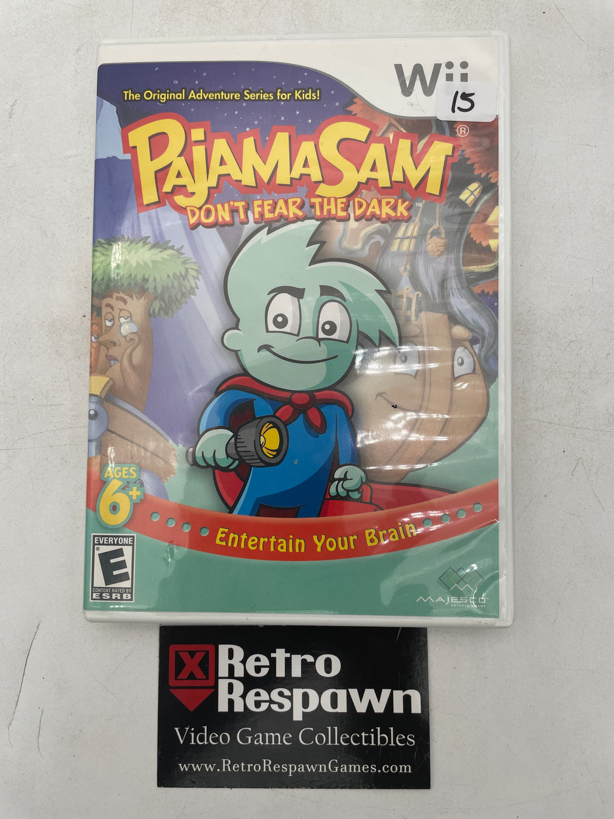 Pajama Sam: Don't Fear the Dark - Wii (Complete)