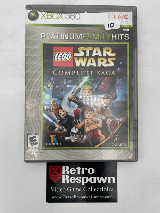 Lego Star Wars The Complete Saga Platinum Hits - Xbox 360 (Complete)