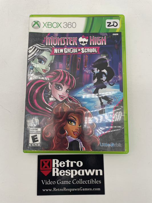 Monster High: New Ghoul in School - Xbox 360 (Complete)
