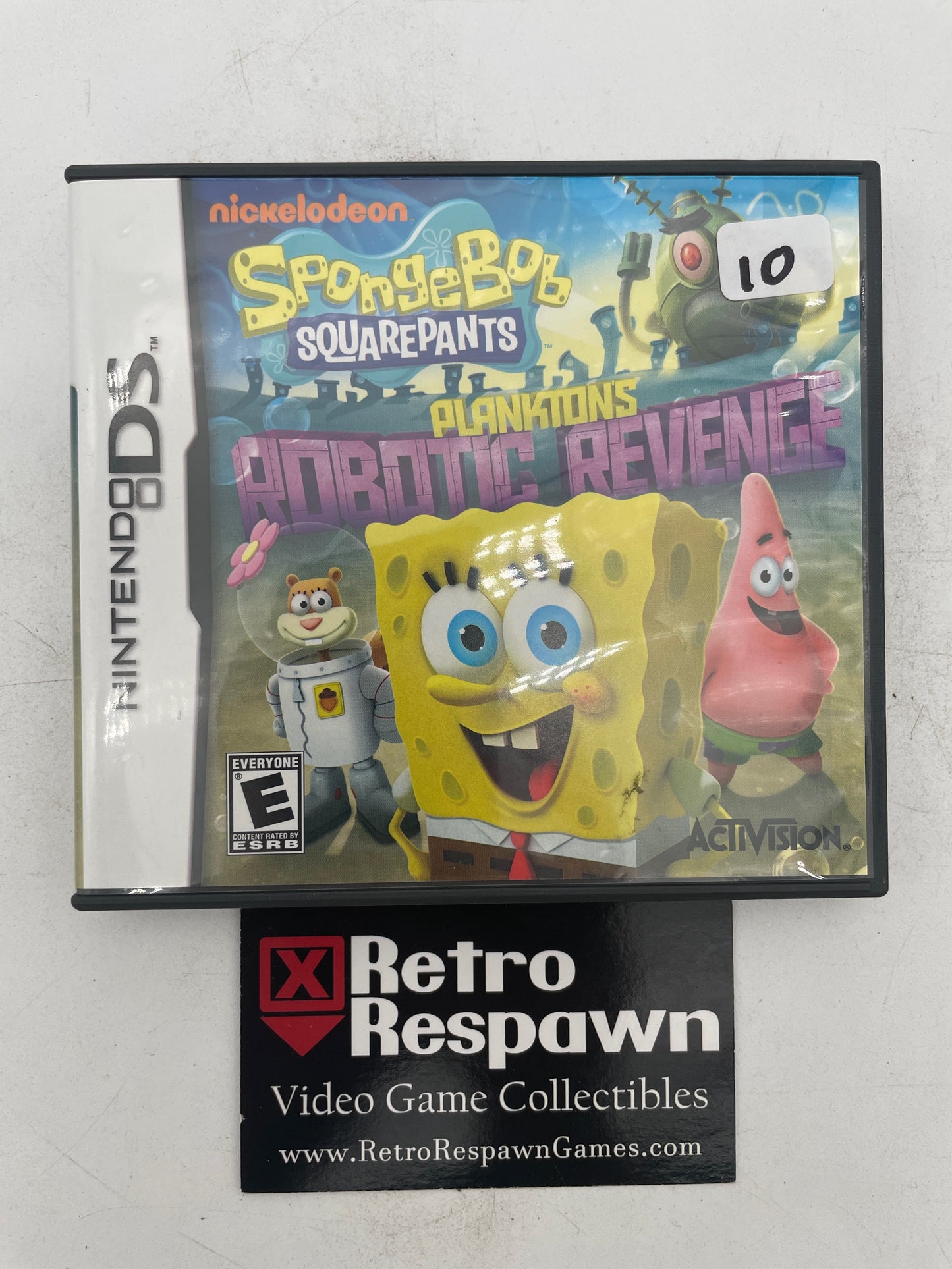 SpongeBob SquarePants: Plankton's Robotic Revenge - Nintendo DS (Complete)