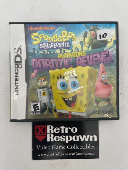 SpongeBob SquarePants: Plankton's Robotic Revenge - Nintendo DS (Complete)